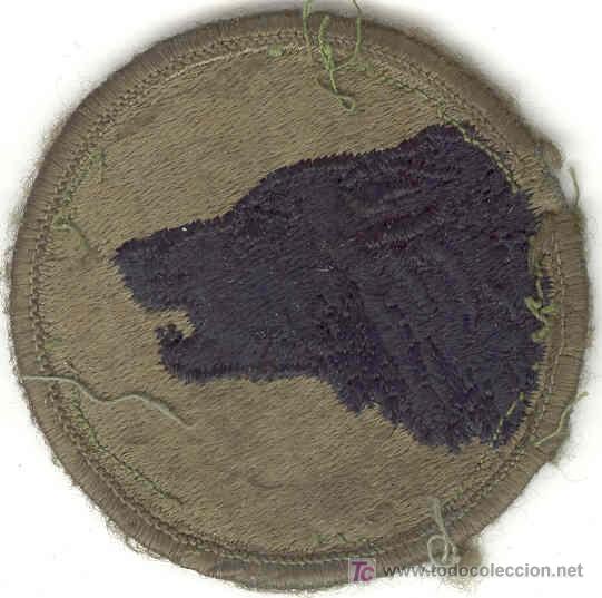 Military Antiques: US Army Insignia del Ej&eacute;rcito.  104th Division. Subdued.