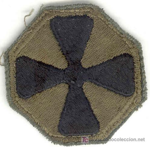 Military Antiques: US Army Insignia del Ej&eacute;rcito.  8th Army. Subdued.