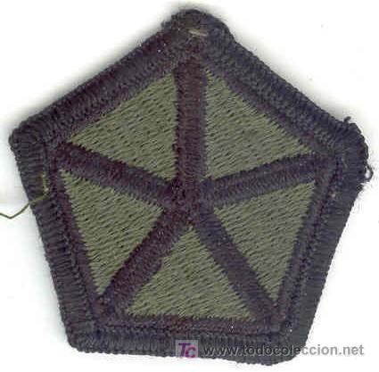 Military Antiques: ESTADOS UNIDOS. US Army.  5th Corps. Subdued.