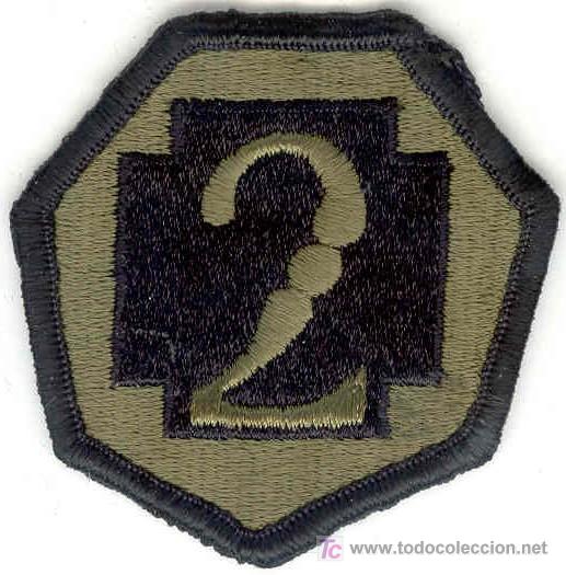 Military Antiques: ESTADOS UNIDOS. US Army.  7th Medical Command. Subdued.