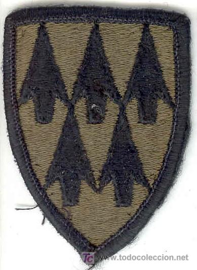 Militaria: US Army Insignia del Ej&eacute;rcito.  32nd Artillery. Subdued.