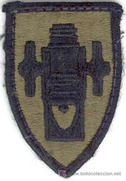 Militaria: ESTADOS UNIDOS US Army.  Field Artillery School.  Subdued.
