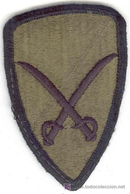 Militaria: ESTADOS UNIDOS. US Army.  6th Cavalry Brigade. Subdued.