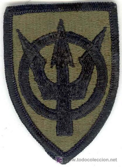 Militaria: ESTADOS UNIDOS. US Army.  4th Transport Brigade. Subdued.