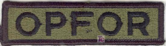 Militaria: US Army. OPFOR