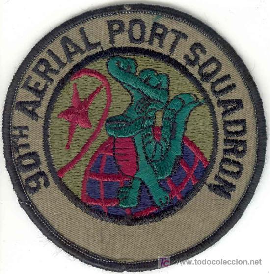 Militaria: ESTADOS UNIDOS. US Air Force. 90th Aerial Port Squadron