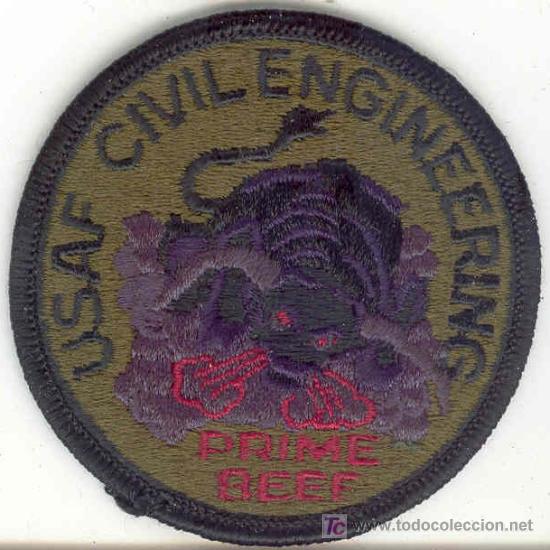 Militaria: ESTADOS UNIDOS. US Air Force. Civil Engineering