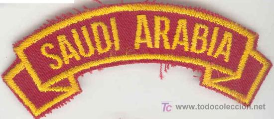 Militaria: Estados Unidos. US Army. Saudi Arabia