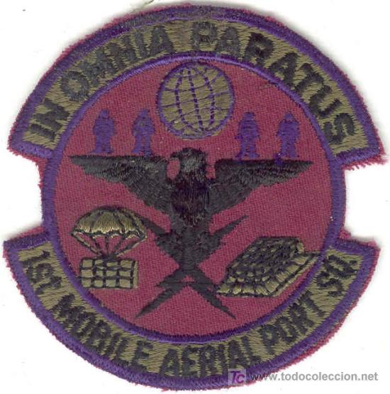 Militaria: ESTADOS UNIDOS. US Air Force. 1st Mobile Aerial Port Sqdn