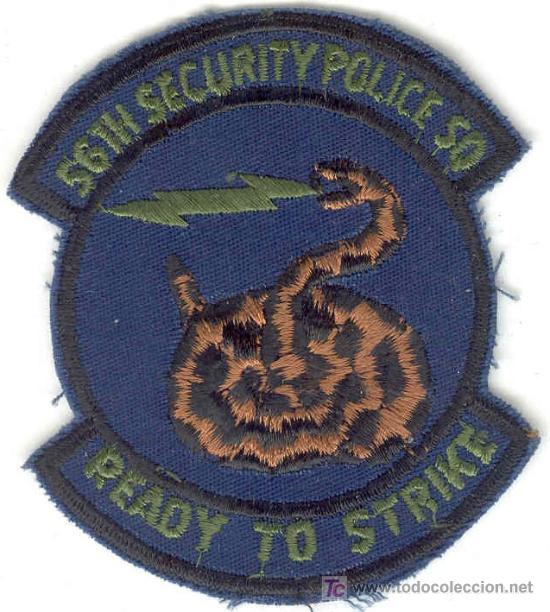 Militaria: ESTADOS UNIDOS. US Air Force. 56th Security Police Squadron