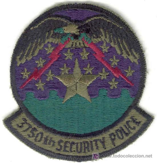 Militaria: ESTADOS UNIDOS. US Air Force. 3750th Security Police