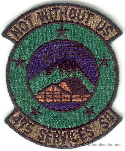 Militaria: ESTADOS UNIDOS. US Air Force. 475th Service Squadron