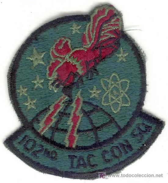 Militaria: ESTADOS UNIDOS. US Air Force. 102nd TAC CON SQ