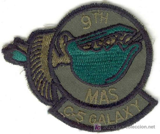 Militaria: ESTADOS UNIDOS. US Air Force. 9th MAS C-5 Galaxy