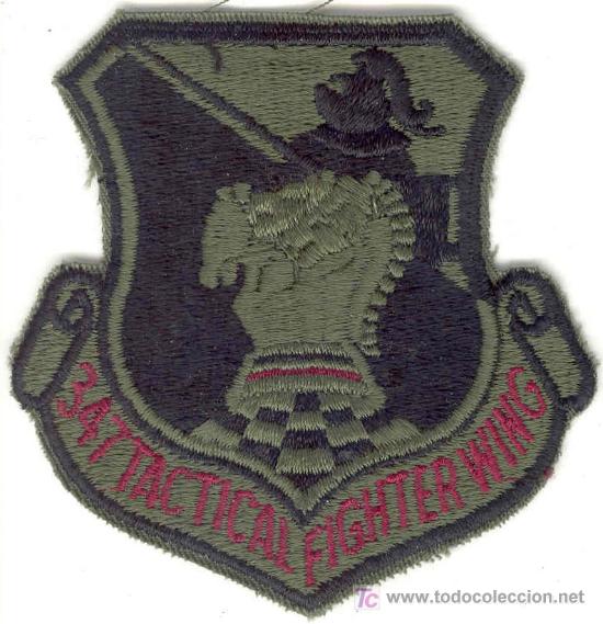 Militaria: ESTADOS UNIDOS. US Air Force. 347 Tactical Fighter  Wing