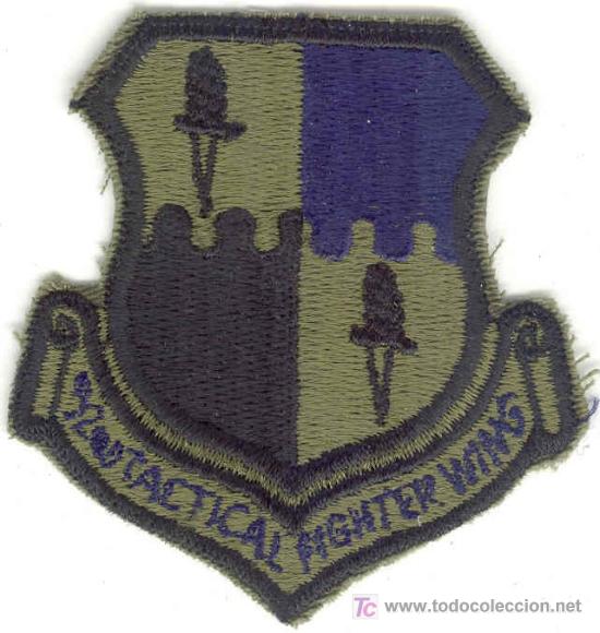 Militaria: ESTADOS UNIDOS. US Air Force. Tactical Fighter Wing