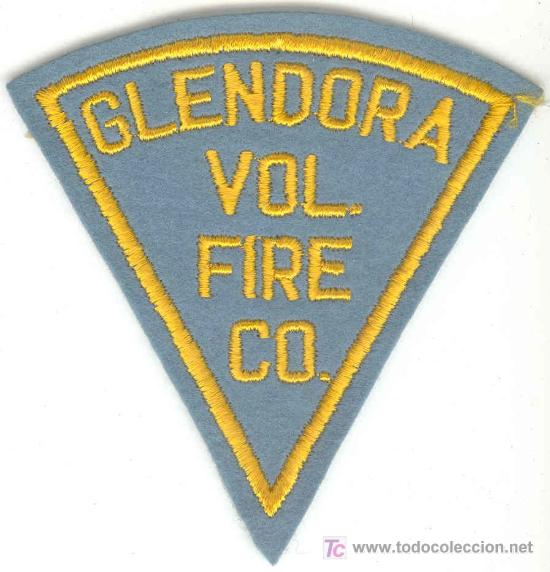 Militaria: ESTADOS UNIDOS. Bomberos. Glendora. Vol. Fire CO