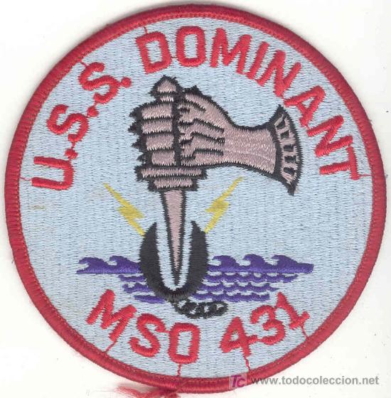 Militaria: ESTADOS UNIDOS. US Navy. USS Dominant MSO 431