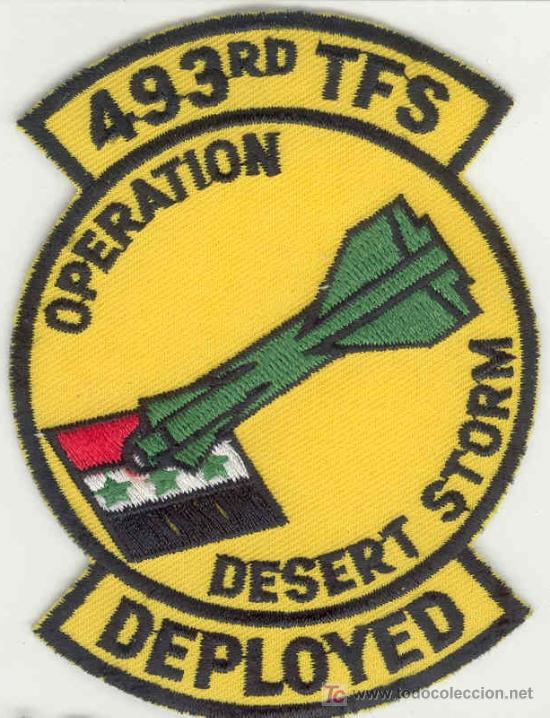Military Antiques: ESTADOS UNIDOS. US Air Force. 493rd TFS. Desert Storm