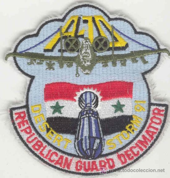 Military Antiques: ESTADOS UNIDOS. US Air Force. Republican Guard Decimator. Desert Storm