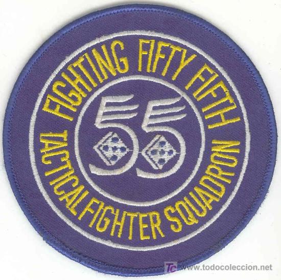 Military Antiques: ESTADOS UNIDOS.  US Air Force. 55th Tac Ftr Sq
