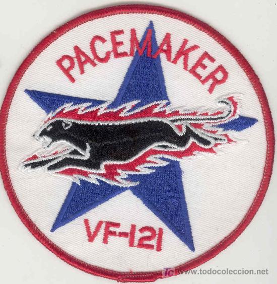 Military Antiques: ESTADOS UNIDOS.  US Naval Aviation. VF-121 Peacemaker