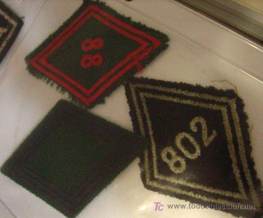 Militaria: 3 parches - Foto 1