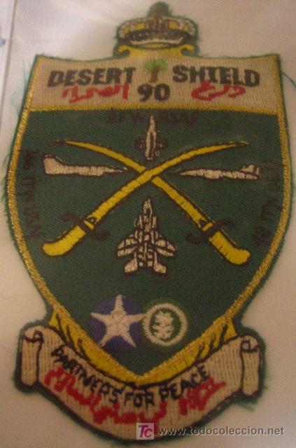 Militaria: Parche Desert  Shield - Foto 1