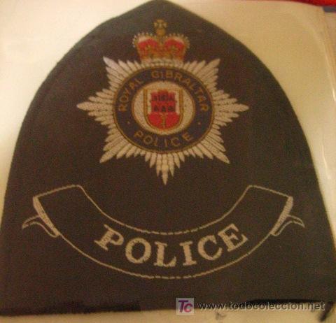 Militaria: Parche Ingl&eacute;s, Gibraltar - Foto 1