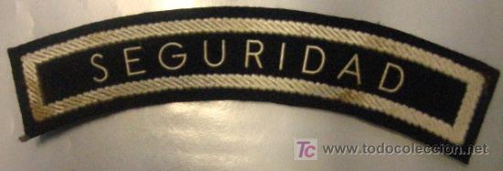 Militaria: Parche de seguridad - Foto 1
