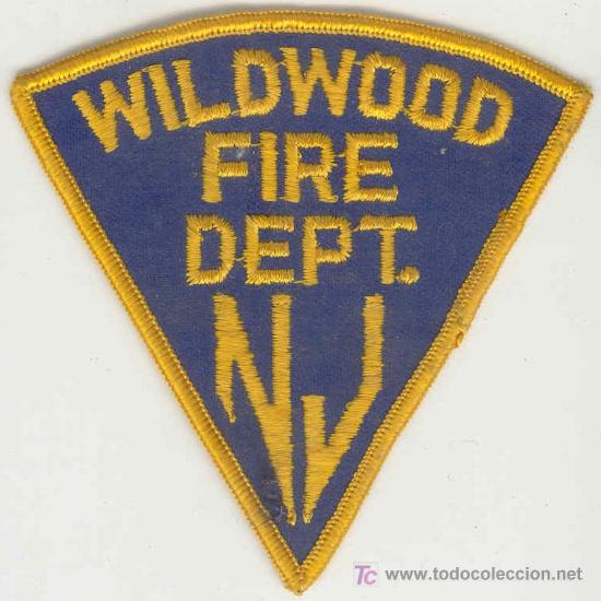 Militaria: Estados Unidos. Wildwood Fire dept. Bomberos