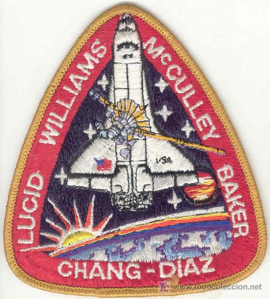 Militaria: ESTADOS UNIDOS. Insignia de tela. Agencia Espacial NASA