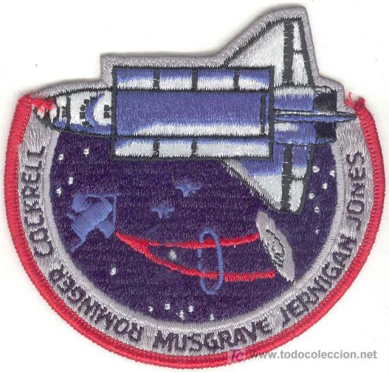 Militaria: ESTADOS UNIDOS. Insignia de tela. Agencia Espacial NASA