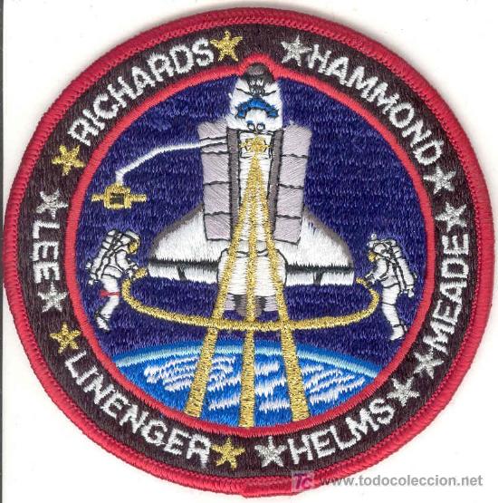 Militaria: ESTADOS UNIDOS. Insignia de tela. Agencia Espacial NASA