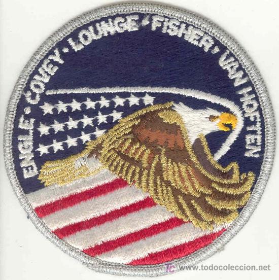 Militaria: ESTADOS UNIDOS. Insignia de tela. Agencia Espacial NASA