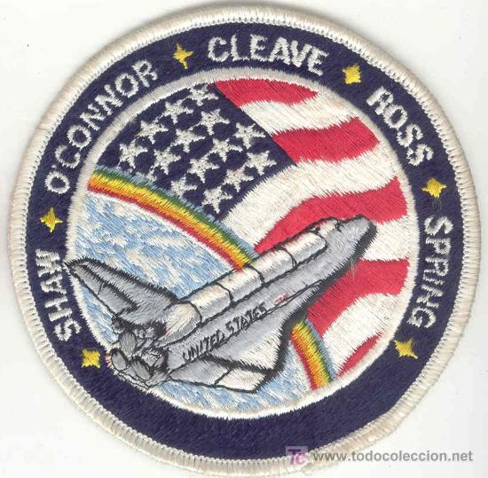 Militaria: ESTADOS UNIDOS. Insignia de tela. Agencia Espacial NASA