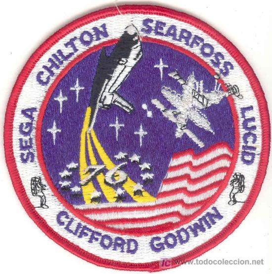 Militaria: ESTADOS UNIDOS. Insignia de tela. Agencia Espacial NASA