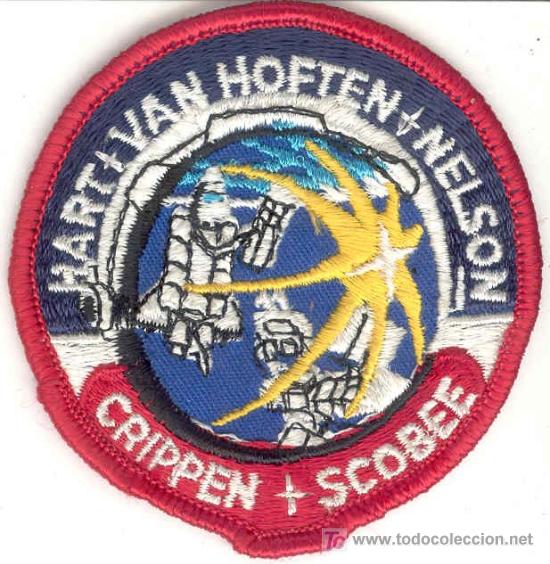 Militaria: ESTADOS UNIDOS. Insignia de tela. Agencia Espacial NASA