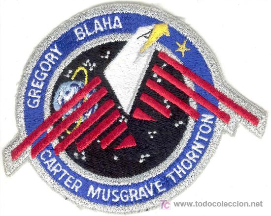Militaria: ESTADOS UNIDOS. Insignia de tela. Agencia Espacial NASA