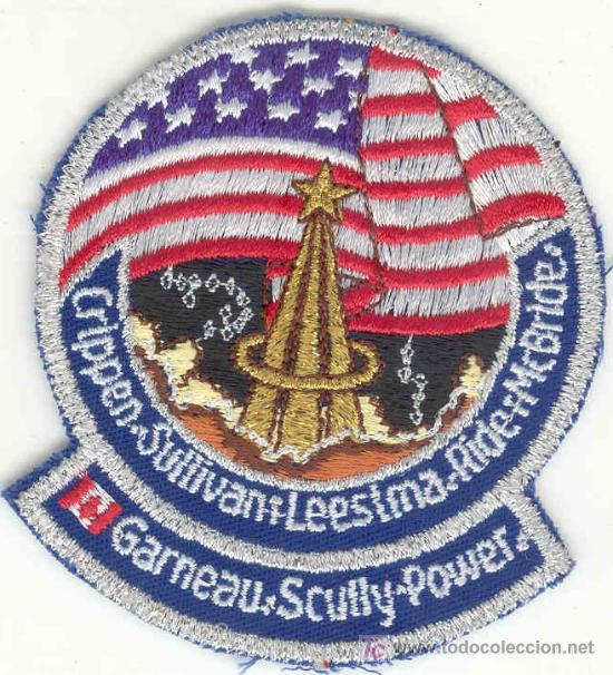 Militaria: ESTADOS UNIDOS. Insignia de tela. Agencia Espacial NASA