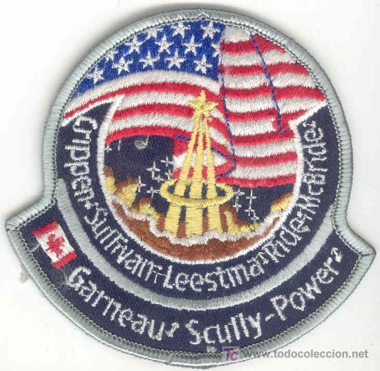 Militaria: ESTADOS UNIDOS. Insignia de tela. Agencia Espacial NASA