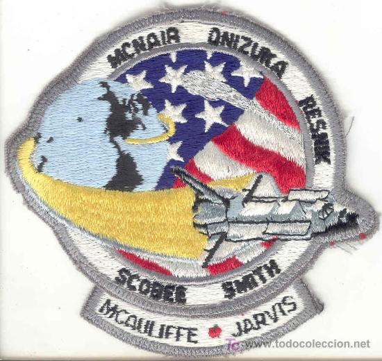 Militaria: ESTADOS UNIDOS. Insignia de tela. Agencia Espacial NASA