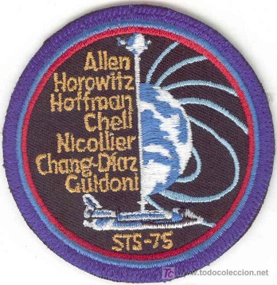 Militaria: ESTADOS UNIDOS. Insignia de tela. Agencia Espacial NASA