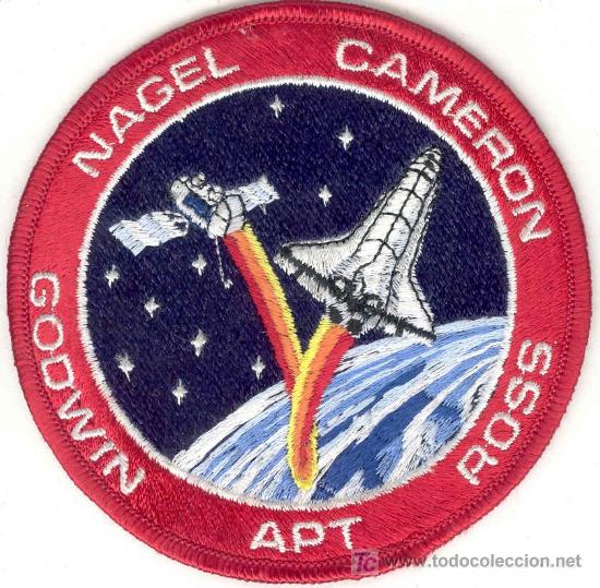 Militaria: ESTADOS UNIDOS. Insignia de tela. Agencia Espacial NASA