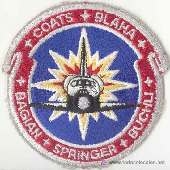 Militaria: ESTADOS UNIDOS. Insignia de tela. Agencia Espacial NASA