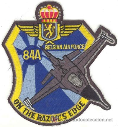 Militaria: B&eacute;lgica. Insignia de tela de Aviaci&oacute;n.