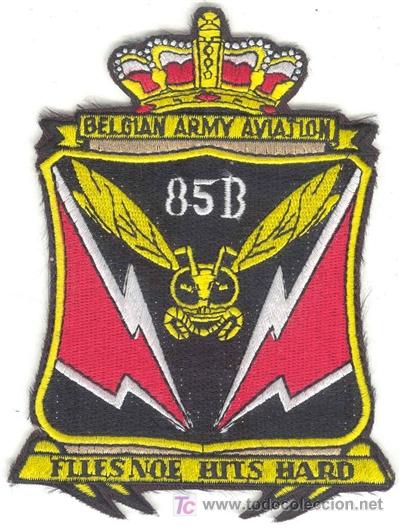 Militaria: B&eacute;lgica. Insignia de tela de Aviaci&oacute;n.