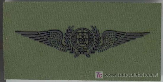 Militaria: PORTUGAL. Insignia de Piloto. En tela. Subdued.
