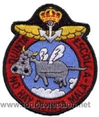 Militaria: ESPA&Ntilde;A. Armada Espa&ntilde;ola. Aeronaval. 5&ordf; Escuadrilla