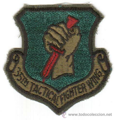 Military Antiques: PARCHE USA - USAF - 35TH TACTICAL FIGHTER WIND - 35 ALA AEREA TACTICA
